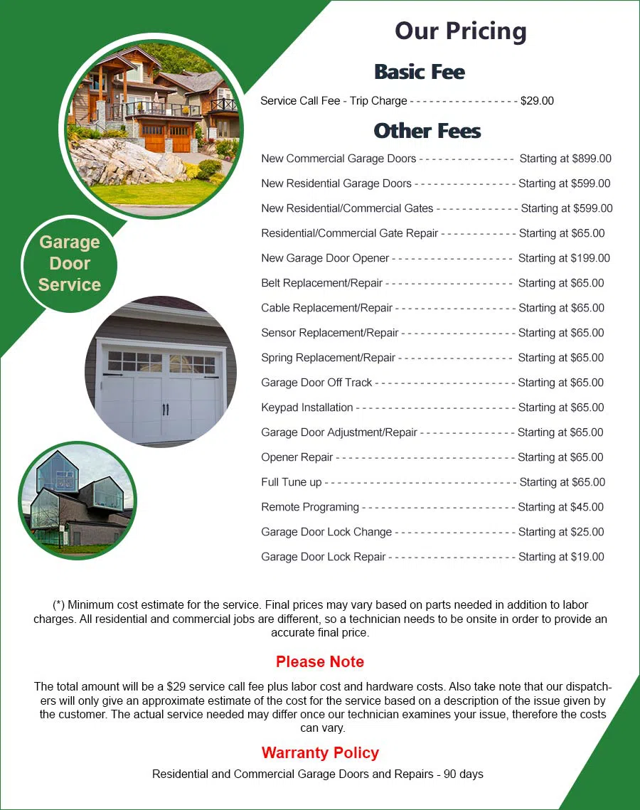 Quality Garage Door Orlando, FL 407-801-0259